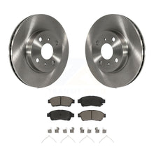 Load image into Gallery viewer, Front Disc Brake Rotors &amp; Ceramic Pad Kit For 1993-1997 Toyota Corolla Geo Prizm