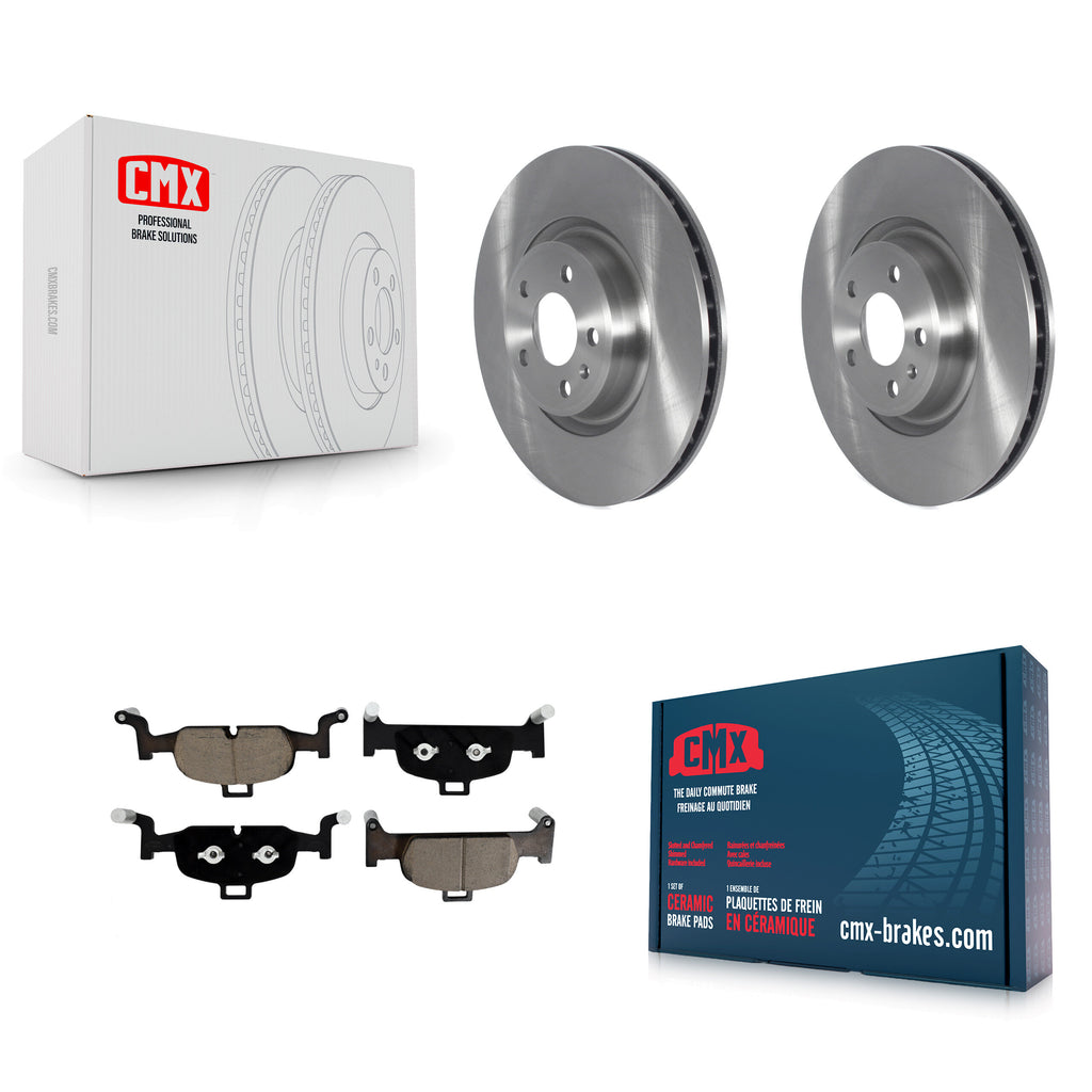 Front Brake Rotor Ceramic Pad Kit For Audi A4 Quattro Q5 A5 Sportback allroad A6