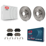 Front Brake Rotors Ceramic Pad Kit For Chevrolet Malibu Pontiac G6 Cobalt Saturn