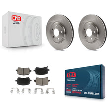Load image into Gallery viewer, Front Brake Rotors Ceramic Pad Kit For Chevrolet Cobalt Malibu Saturn Ion HHR G6