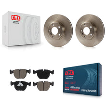 Load image into Gallery viewer, Front Disc Brake Rotors And Ceramic Pads Kit For BMW X5