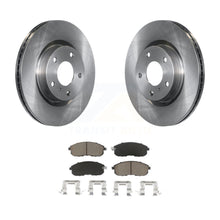 Charger l&#39;image dans la galerie, Front Disc Brake Rotors And Ceramic Pads Kit For INFINITI G35 Nissan 350Z