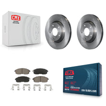 Load image into Gallery viewer, Front Disc Brake Rotors And Ceramic Pads Kit For INFINITI G35 Nissan 350Z