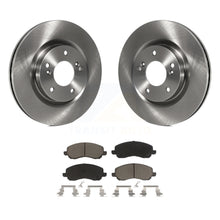 Load image into Gallery viewer, Front Disc Brake Rotors And Ceramic Pads Kit For Mitsubishi Galant Eclipse