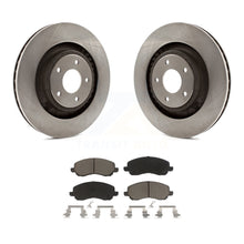 Load image into Gallery viewer, Front Disc Brake Rotors Ceramic Pad Kit For 2012-2012 Chrysler 200 Dodge Avenger