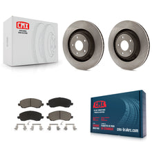 Load image into Gallery viewer, [Front] 2012 Chrysler 200 Dodge Avenger Premium OE Brake Rotors &amp; Ceramic Pads Kit For Max Braking