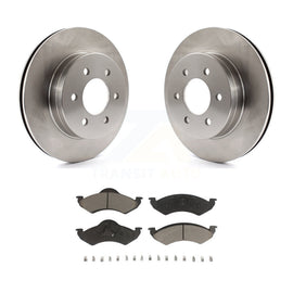 [Front] 2000-2002 Dodge Dakota Durango Premium OE Brake Rotors & Ceramic Pads Kit For Max Braking