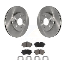 Charger l&#39;image dans la galerie, Front Disc Brake Rotors And Ceramic Pads Kit For Mercedes-Benz C230 C240