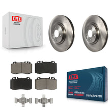 Load image into Gallery viewer, Front Disc Brake Rotors And Ceramic Pads Kit For Mercedes-Benz C230 C320 SLK350