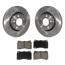 Load image into Gallery viewer, Front Brake Rotors Ceramic Pad Kit For 05-07 Volvo V70 With 286mm Diameter Rotor