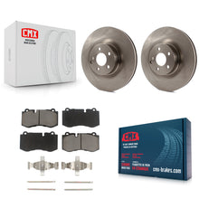 Charger l'image dans la galerie, Front Brake Rotor &amp; Ceramic Pad Kit For Mercedes-Benz S550 SL550 CL550 S600 S400