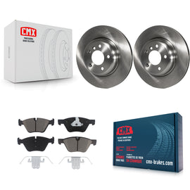 Front Disc Brake Rotors And Ceramic Pads Kit For BMW 528i xDrive