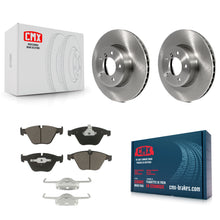 Load image into Gallery viewer, Front Brake Rotor Ceramic Pad Kit For BMW 530i 528i 525i 530xi 535xi xDrive 535i