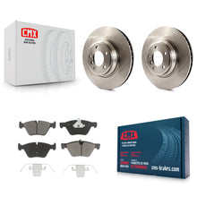 Load image into Gallery viewer, [Front] 2007 BMW 335xi Premium OE Brake Rotors &amp; Ceramic Pads Kit For Max Braking