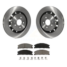 Load image into Gallery viewer, Front Brake Rotor &amp; Ceramic Pad Kit For Ford Explorer Taurus Flex Police Utility