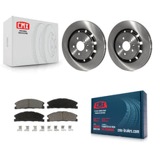 Load image into Gallery viewer, Front Brake Rotor &amp; Ceramic Pad Kit For Ford Explorer Taurus Flex Police Utility