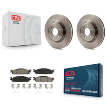 Load image into Gallery viewer, Front Brake Rotors Ceramic Pad Kit For Ford Explorer Taurus Flex Lincoln MKT MKS