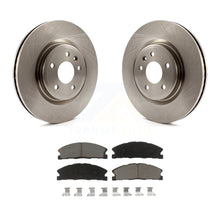 Charger l&#39;image dans la galerie, Front Brake Rotor Ceramic Pad Kit For Ford Explorer Sport With Heavy Duty Brakes