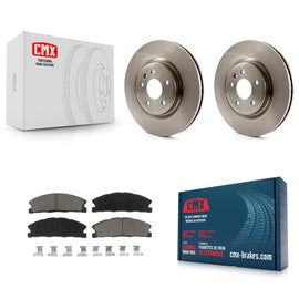 Front Brake Rotor Ceramic Pad Kit For Ford Explorer Sport With Heavy Duty Brakes