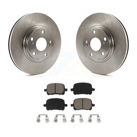 [Front] 1999-2001 Lexus RX300 Premium OE Brake Rotors & Ceramic Pads Kit For Max Braking