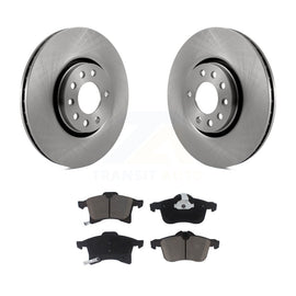 [Front] 2008-2009 Saturn Astra Premium OE Brake Rotors & Ceramic Pads Kit For Max Braking
