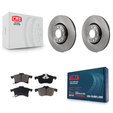 Load image into Gallery viewer, [Front] 2008-2009 Saturn Astra Premium OE Brake Rotors &amp; Ceramic Pads Kit For Max Braking
