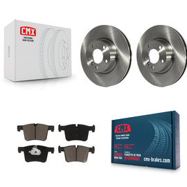 Front Disc Brake Rotors And Ceramic Pads Kit For BMW X3 X4