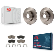 Charger l'image dans la galerie, Front Disc Brake Rotors And Ceramic Pads Kit For Suzuki SX4 Crossover