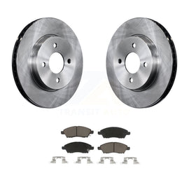 Front Disc Brake Rotors And Ceramic Pads Kit For Nissan Versa Note Micra