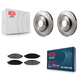 [Front] 2004-2008 Chrysler Pacifica Premium OE Brake Rotors & Ceramic Pads Kit For Max Braking