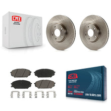 Load image into Gallery viewer, [Front] 2007-2012 Hyundai Veracruz Premium OE Brake Rotors &amp; Ceramic Pads Kit For Max Braking