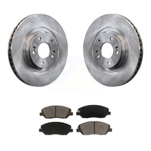 Load image into Gallery viewer, Front Disc Brake Rotors And Ceramic Pads Kit For Hyundai Santa Fe XL