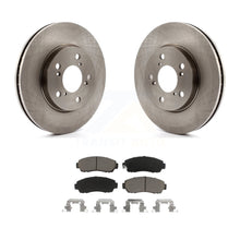 Load image into Gallery viewer, Front Disc Brake Rotors And Ceramic Pads Kit For 2005-2010 Honda Odyssey