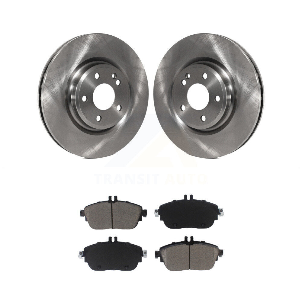 Front Brake Rotors Ceramic Pad Kit For Mercedes-Benz GLA250 CLA250 INFINITI QX30