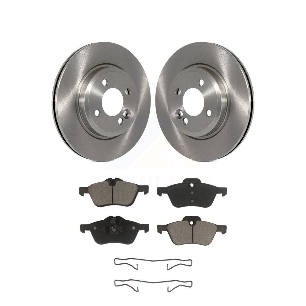 Front Disc Brake Rotor Ceramic Pad Kit For Mini Cooper With 276mm Diameter