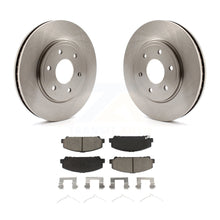 Load image into Gallery viewer, Front Disc Brake Rotors And Ceramic Pads Kit For Suzuki Equator