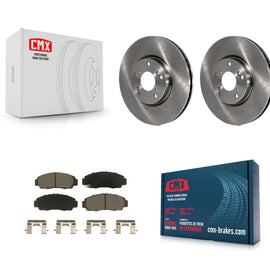[Front] 04-05 Acura TL Automatic transmission Premium OE Brake Rotors & Ceramic Pads Kit For Max Braking