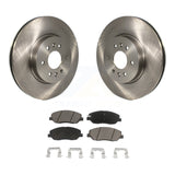 [Front] 2009-2011 Kia Borrego Premium OE Brake Rotors & Ceramic Pads Kit For Max Braking