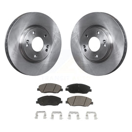 [Front] 2007-2009 Hyundai Santa Fe Premium OE Brake Rotors & Ceramic Pads Kit For Max Braking