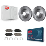 [Front] 2007-2009 Hyundai Santa Fe Premium OE Brake Rotors & Ceramic Pads Kit For Max Braking