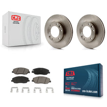 Load image into Gallery viewer, Front Disc Brake Rotors And Ceramic Pads Kit For Kia Sedona Hyundai Entourage