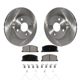 Front Disc Brake Rotors And Ceramic Pads Kit For Toyota Tercel Paseo