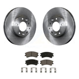 [Front] 2003-2005 Mazda 6 Premium OE Brake Rotors & Ceramic Pads Kit For Max Braking