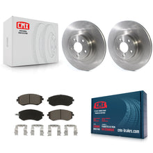 Charger l'image dans la galerie, Front Brake Rotor And Ceramic Pad Kit For Subaru Outback Legacy Forester Impreza