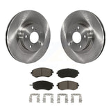 Front Disc Brake Rotors And Ceramic Pads Kit For Subaru Impreza Legacy Saab 9-2X