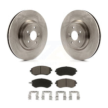 Load image into Gallery viewer, Front Disc Brake Rotors And Ceramic Pads Kit For Subaru Legacy