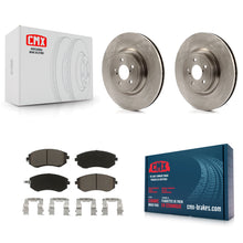 Load image into Gallery viewer, Front Disc Brake Rotors And Ceramic Pads Kit For Subaru Legacy