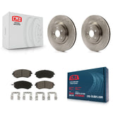 Front Disc Brake Rotors And Ceramic Pads Kit For Subaru Legacy