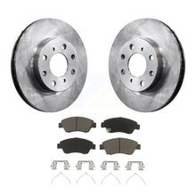 Load image into Gallery viewer, Front Disc Brake Rotors And Ceramic Pads Kit For Honda Civic