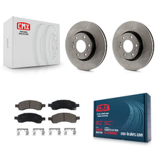 Load image into Gallery viewer, Front Brake Rotor Ceramic Pad Kit For Chevrolet Trailblazer GMC Envoy EXT XL SSR